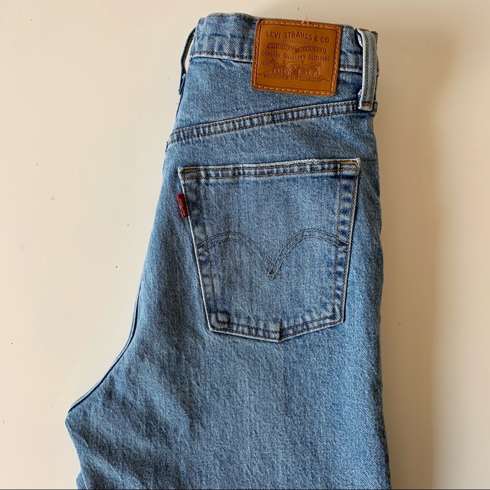 Levi's Light Blue Straight Leg Jeans
